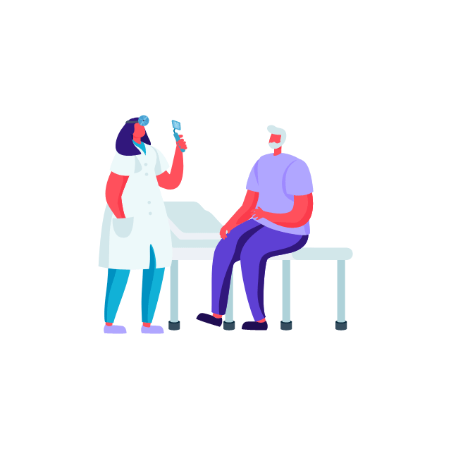Doctor Physical Examination and Treatment Guidance